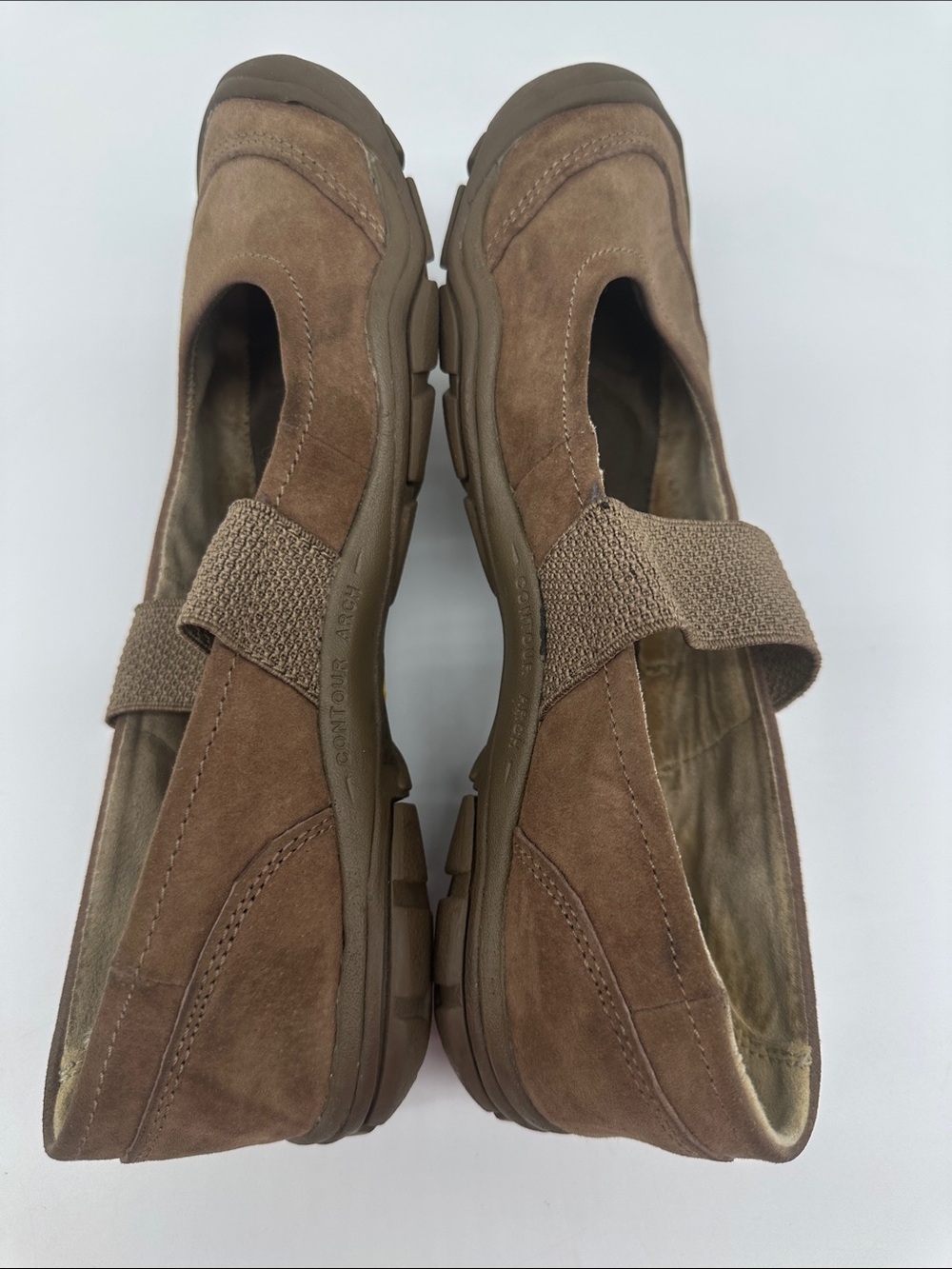 Keen Women's Brown Suede Mary Jane Flats - Picture 5 of 9